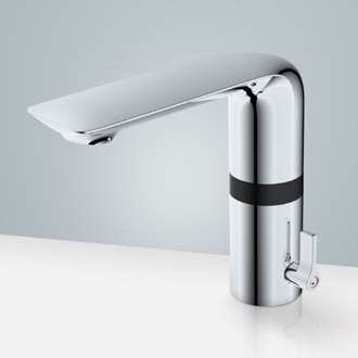 LOWE’S Touchless Bathroom Faucets  Fontana Rotatable Double Sensor Temperature Control Led Faucet