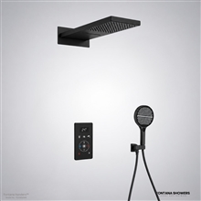 Fontana Xanderoâ„¢â€“ Matte Black Shower System