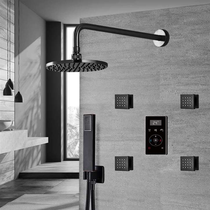Digital Touch Screen Shower