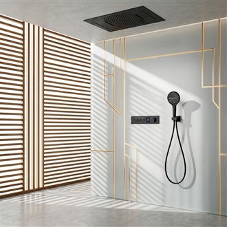 Fontana Silvanoâ„¢ Shower Set in Matte Black