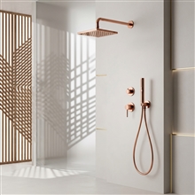 Fontana Verianoâ„¢  Shower set in Rose Gold