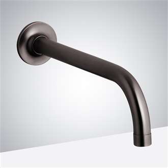 Fontana Dark Oil Rubbed Bronze Wall Mount Commercial Automatic Sensor Faucet With Insight Infrared Technology