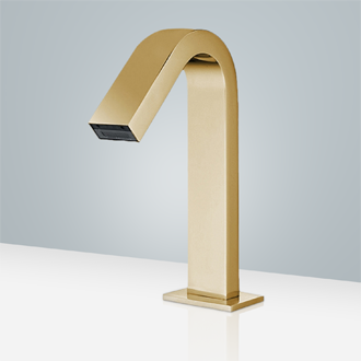 kohler sensor faucet Brushed Gold Touch less Automatic Sensor Hands Free Faucet