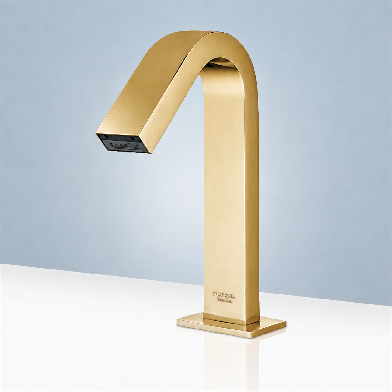 Fontana Brushed Gold Sensor Faucet