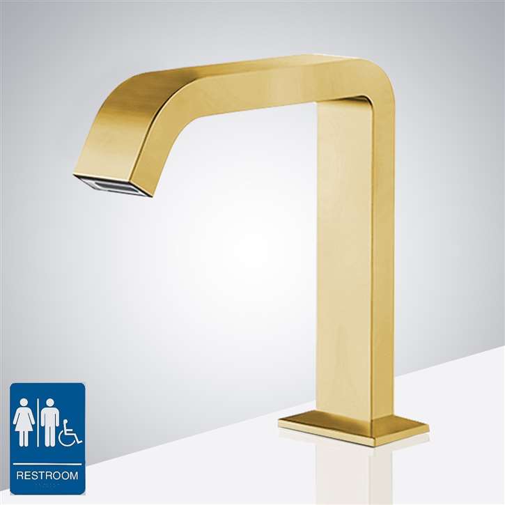 Fontana-Commercial-Brushed-Gold-Touch-less-Automat
