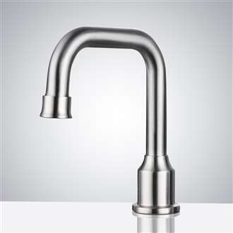 Fontana Commercial Brushed Nickel Architectural Design Smart Touchless Faucet