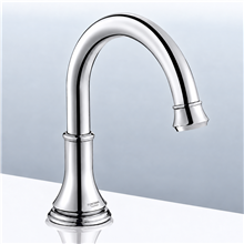 Fontana Commercial Chrome Touchless Automatic Sensor Hands Free Faucet