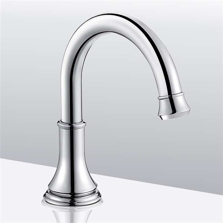 Fontana Commercial Chrome Touch less Automatic Sensor Hands Free Faucet