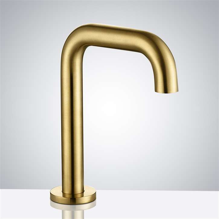Fontana Commercial Brushed Gold Automatic Sensor Faucet