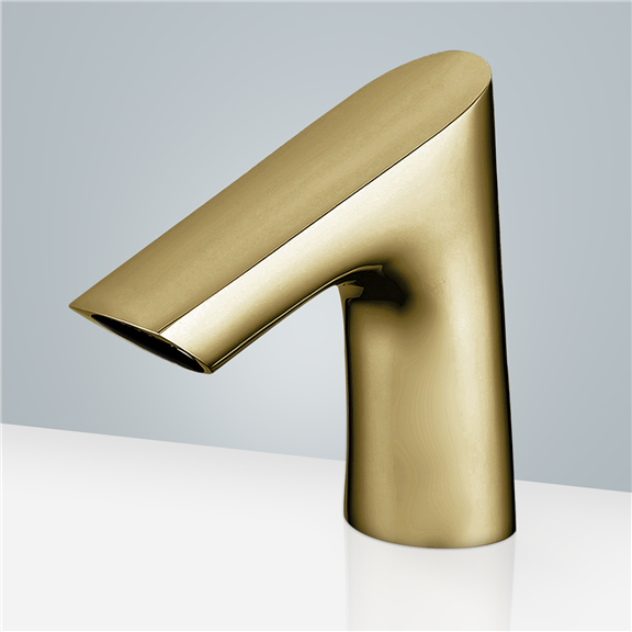Gold Motion Detector Faucet