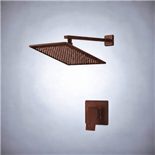 Fontana Rivera Oil Rubbed Bronze LED Rain Shower Set