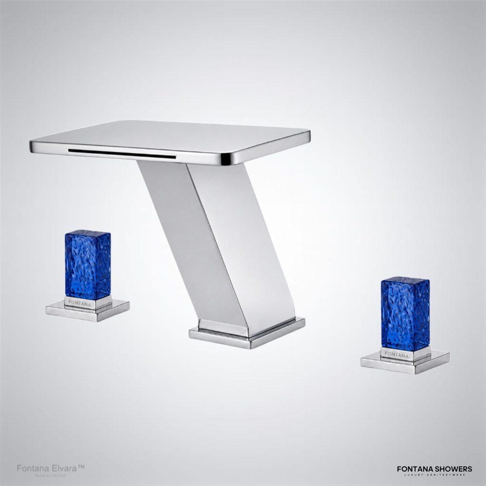 Fontana Elvaraâ„¢ â€“ Dual Handle Faucet in Chrome