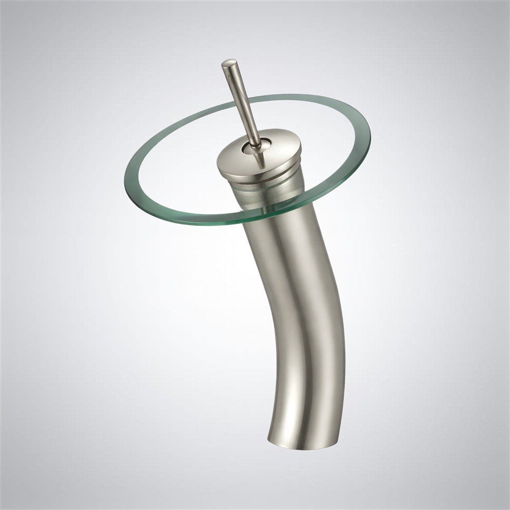 Fontana HelixOneâ„¢ â€“ Brushed Nickel Waterfall Design