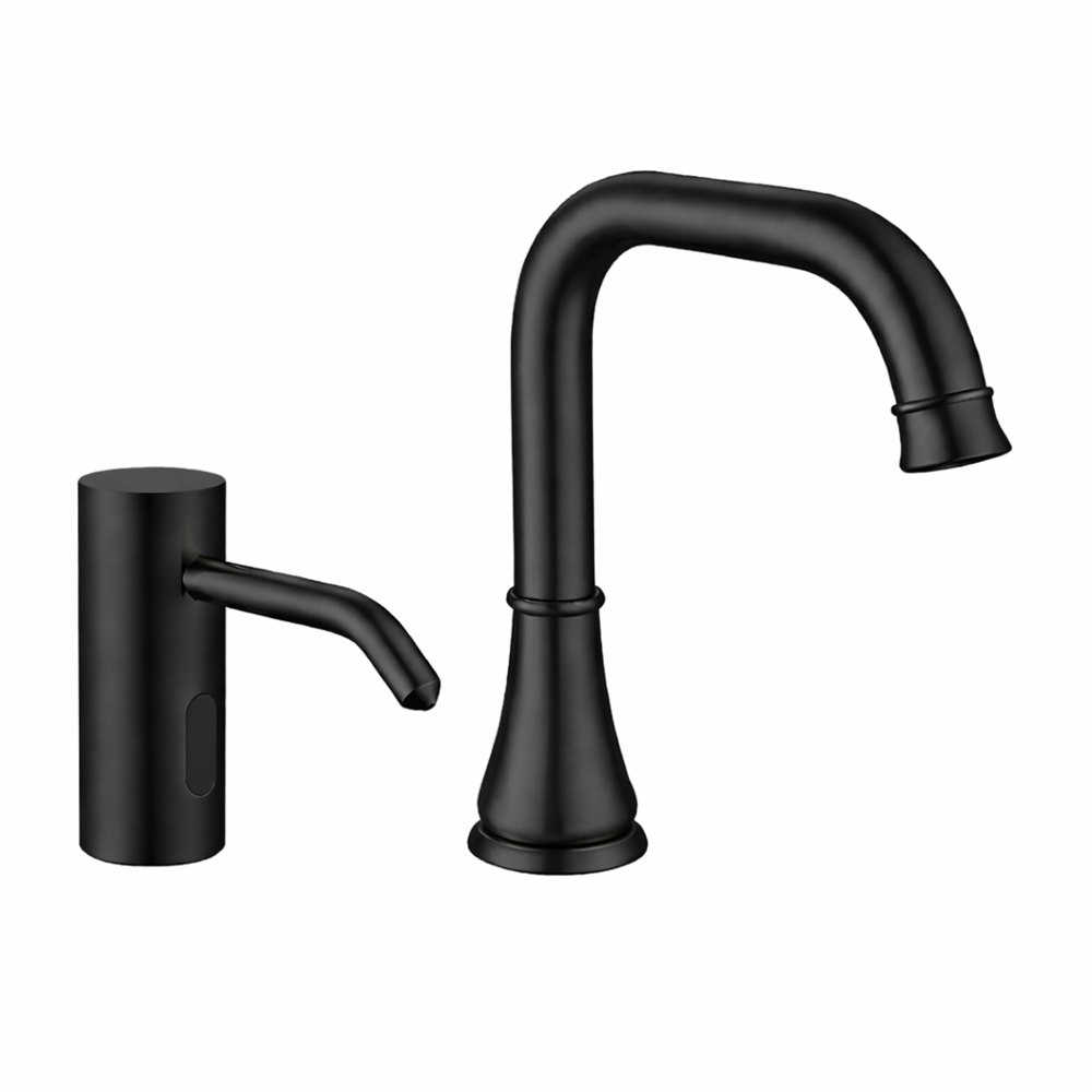 Fontana Hydrionexâ„¢ Collection â€“ Matte Black Contemporary