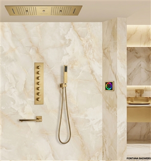 Fontana Celestaraâ„¢ â€“ Brushed Gold ThermoGlow