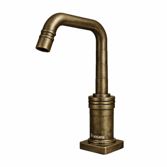 Fontana Heritage Column Collectionâ„¢ â€“ Antique Brass Deck Sense