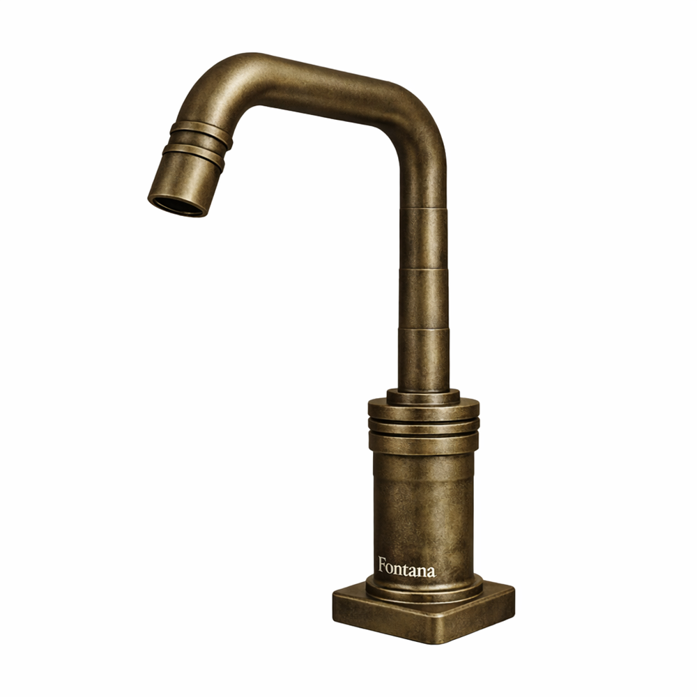 Fontana Heritage Column Collectionâ„¢ â€“ Antique Brass Deck Sense