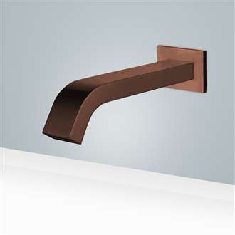 Fontana light oil rubbed bronze wall mounted commercial sensor bathroom faucet FS1107