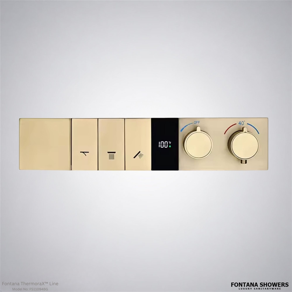 Fontana ThermoraXâ„¢ Line â€“Brushed Gold