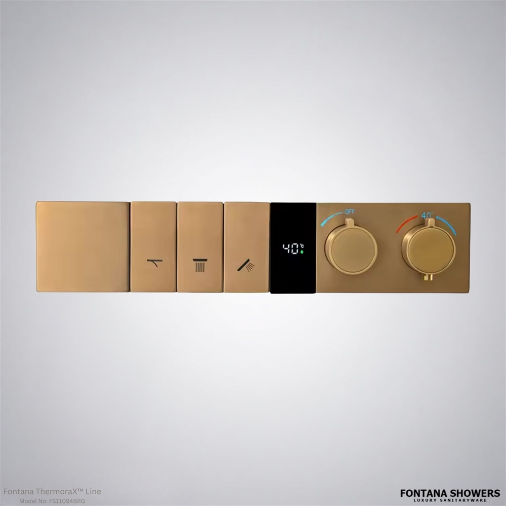 Fontana ThermoraXâ„¢ Line â€“Brushed Rose Gold