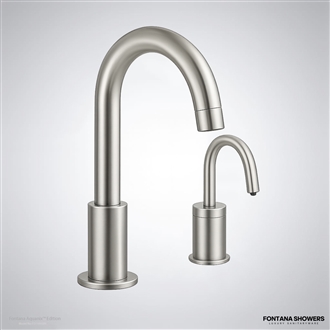 Fontana Aquanixâ„¢ Touchless Set In Brushed Nickel