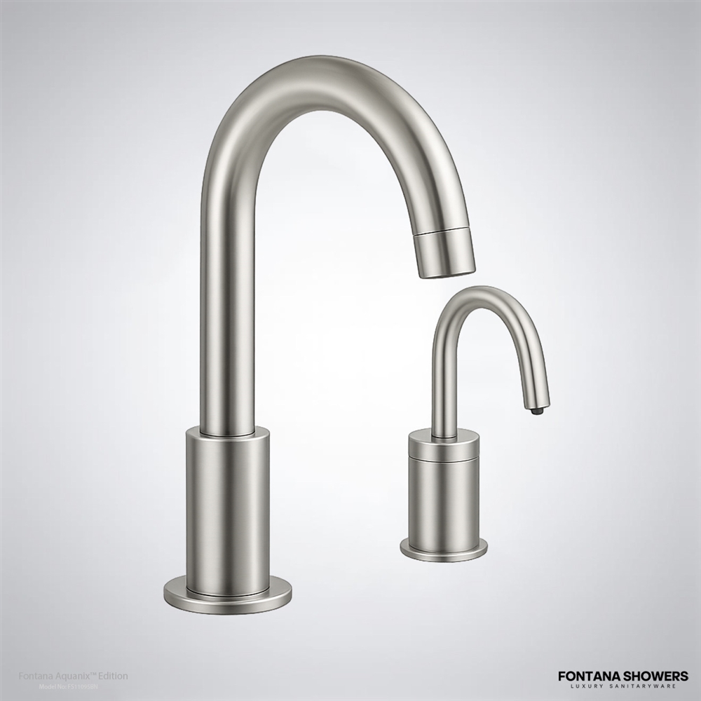 Fontana Aquanixâ„¢ Touchless Set In Brushed Nickel