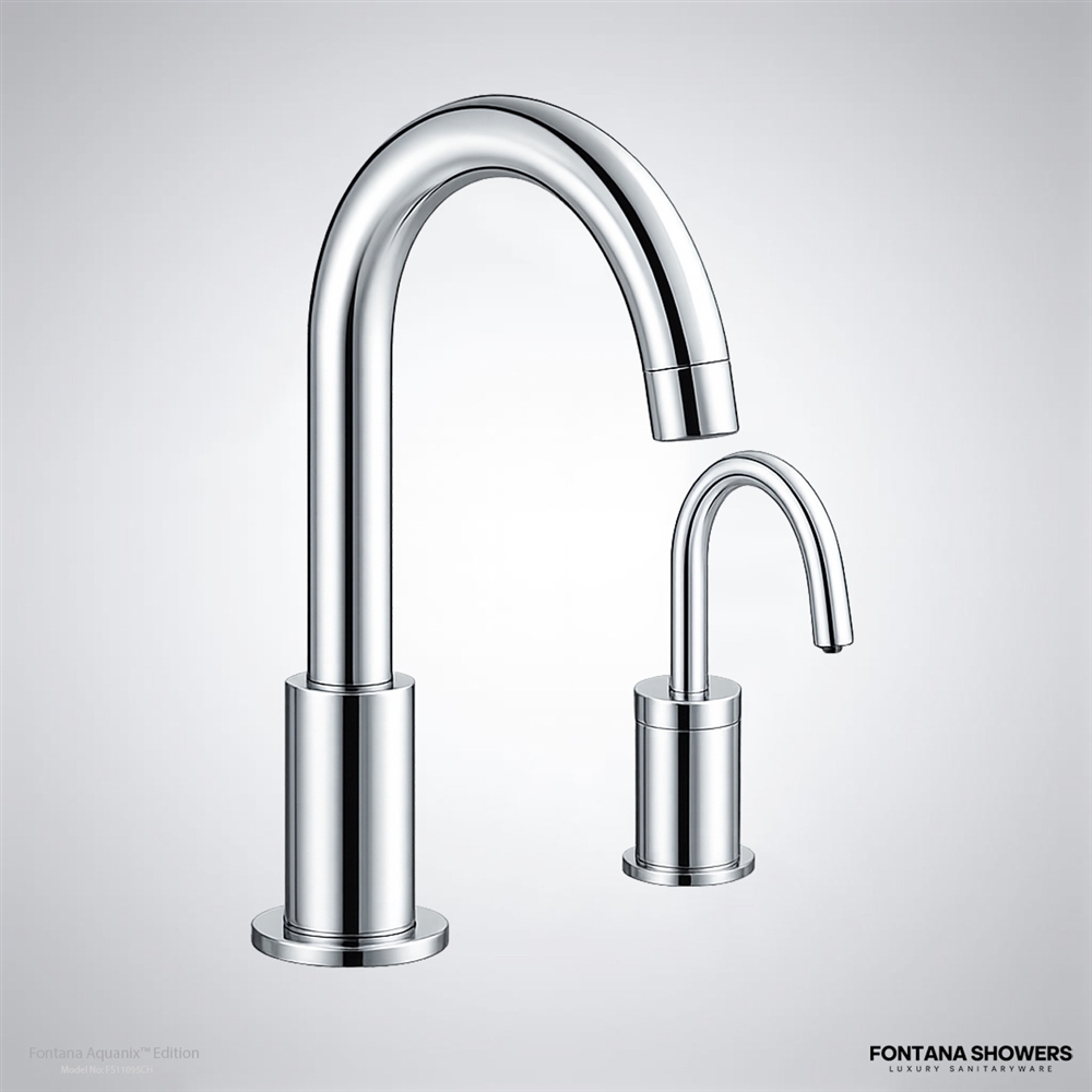 Fontana Aquanixâ„¢ Touchless Set In Chrome