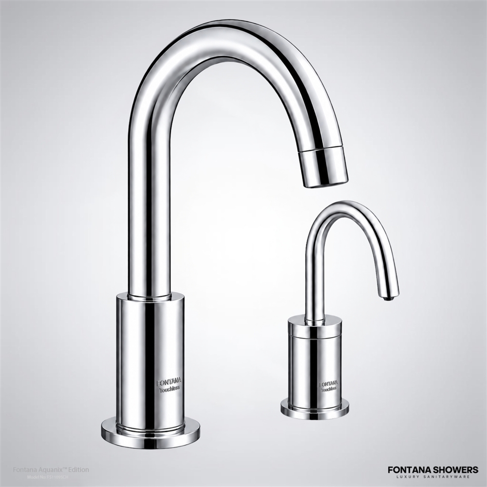 Fontana Aquanixâ„¢ Touchless Set In Chrome