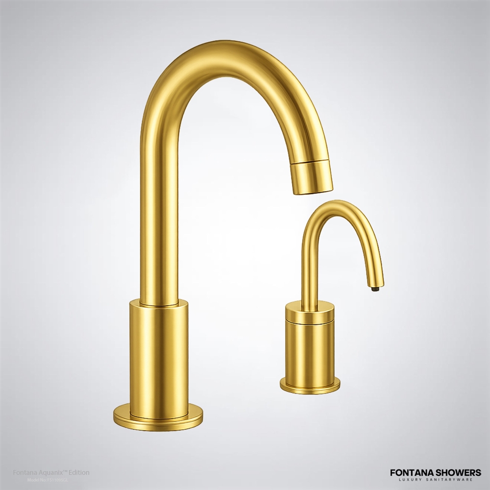 Fontana Aquanixâ„¢ Touchless Set In Gold