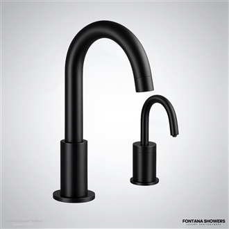 Fontana Aquanixâ„¢ Touchless Set In Matte Black