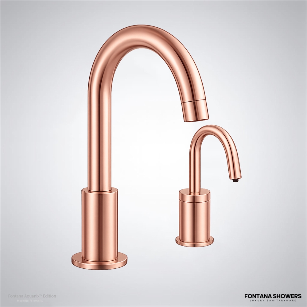 Fontana Aquanixâ„¢ Touchless Set In Rose Gold