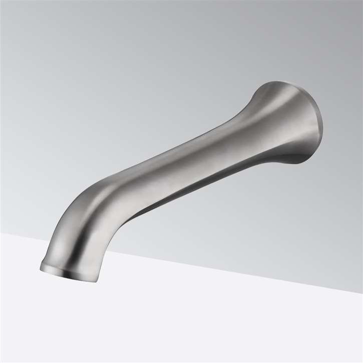Fontana Commercial Automatic Wall Mount Brushed Nickel Sensor Bathroom Faucet