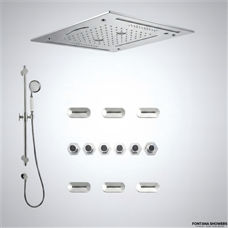 Fontana Celarynâ„¢ â€“ Chrome LED Thermostatic