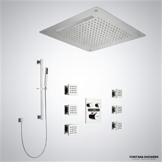 Fontana Velquorâ„¢ â€“ Chrome Modern Shower Experience