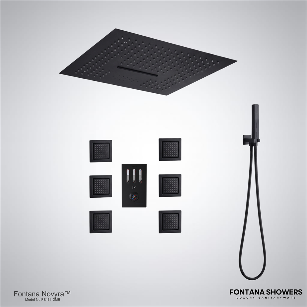 Fontana Nello™ – Matte Black LED