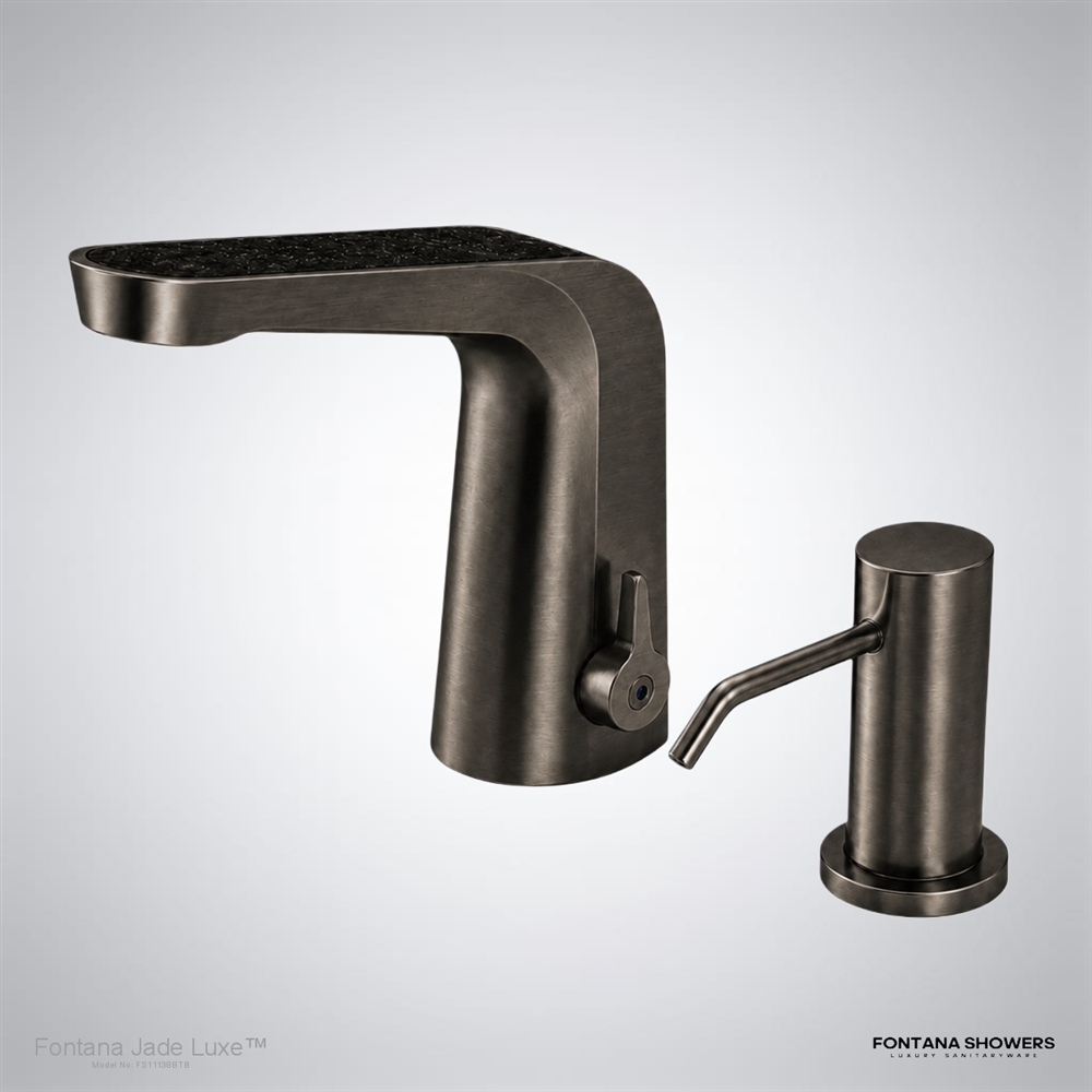 Burnished Titanium Obsidian Touchless Faucet