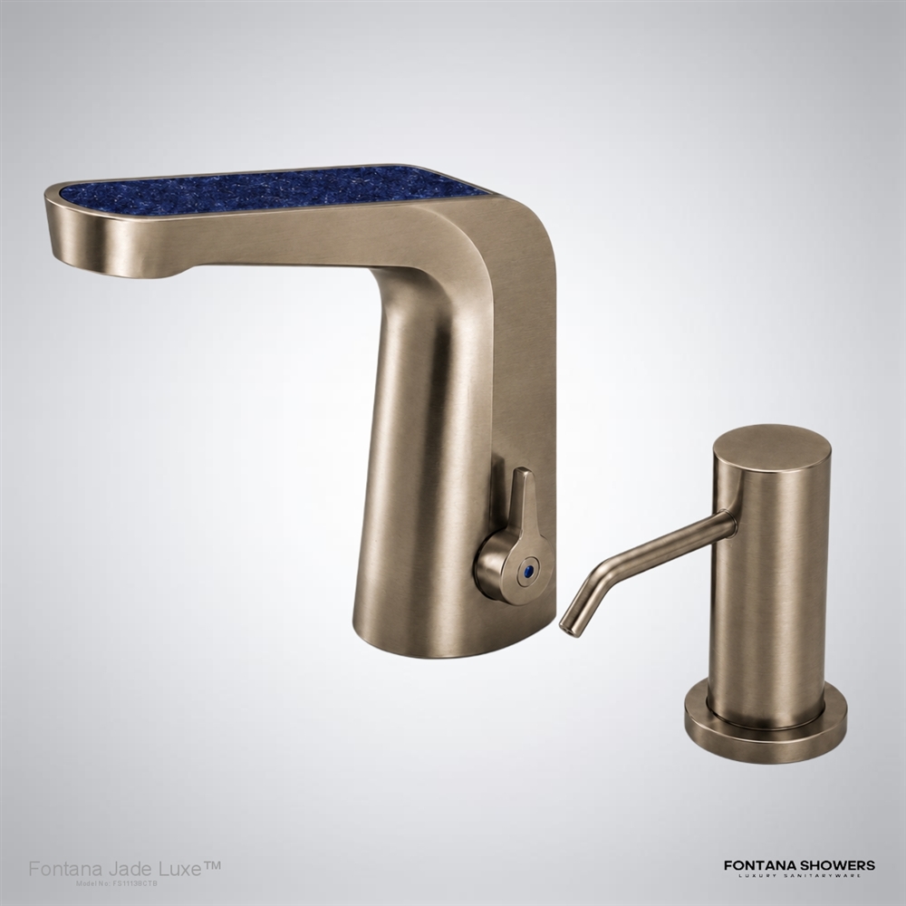 Champagne Titanium Sodalite Touchless Faucet