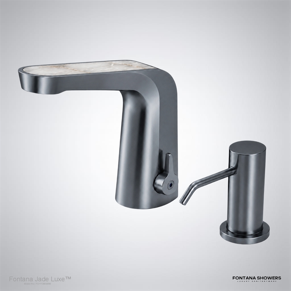 Gunmetal Blue Onyx Touchless Faucet