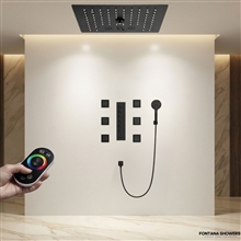 Fontana Aerynthâ„¢ â€“ Matte Black Thermostatic