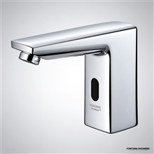 Dijon Chrome Commercial Touchless Faucet