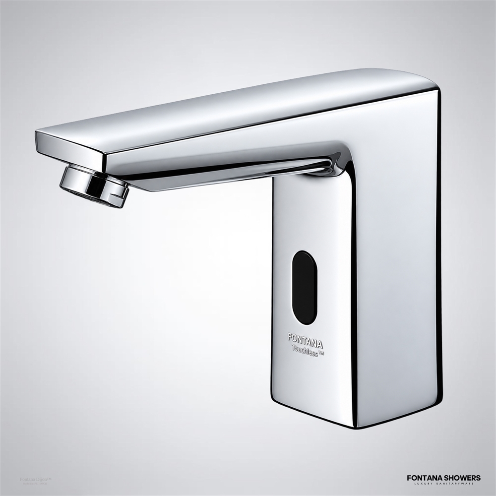 Dijon Chrome Commercial Touchless Faucet