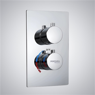 Fontana HydroVionâ„¢ Line â€“ Chrome Thermostatic