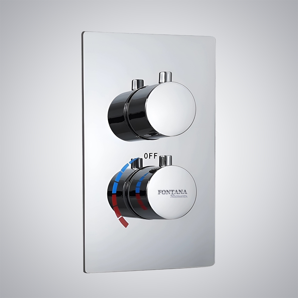 Fontana HydroVionâ„¢ Line â€“ Chrome Thermostatic