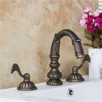 Veneto Brass Deck Mount Antique Bronze Danzi Bathroom faucet