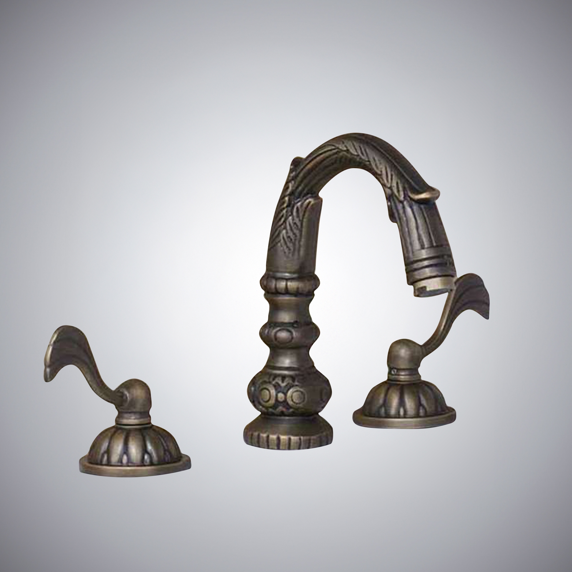 Fontana Veneto Antique Bronze Bathroom Faucet