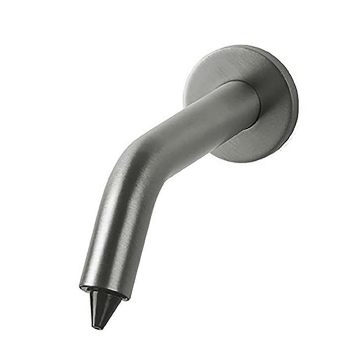 Fontana BollnÃƒÂ¤s Antique Pewter Finish Solid Brass Wall Mount Commercial Automatic Touchless Commercial Soap Dispenser