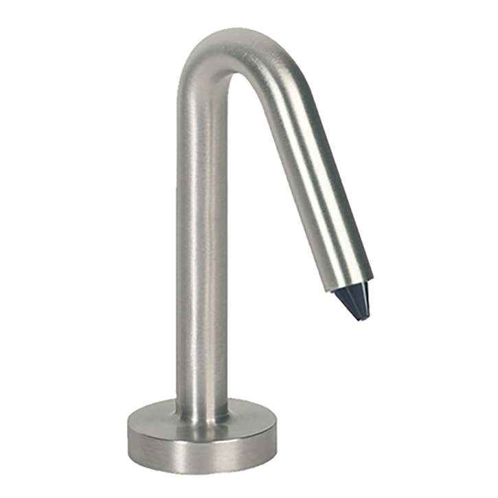Fontana Bavaria Goose Neck Brushed Nickel Finish Commercial Automatic Touchless Commercial Soap Dispenser
