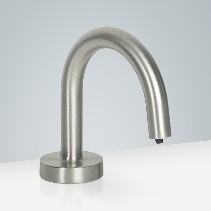 Fontana Geneva Commercial Brushed Nickel Solid Brass Automatic Touchless Commercial Soap Dispenser