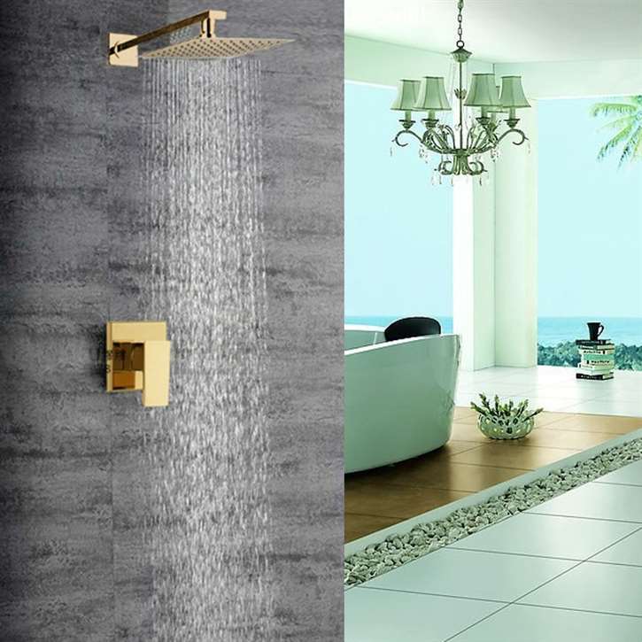 Oil-rubbed bronze shower-set installation and finish protection
