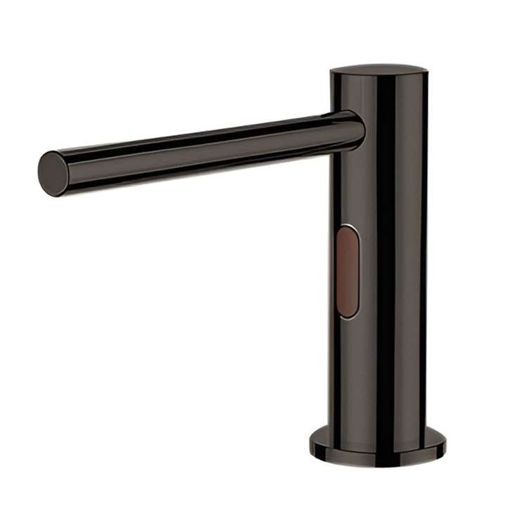 Fontana Creteil Commercial Deck Mount Automatic Touchless Commercial Soap Dispenser In Dark Oil Rubbed Bronze Finish